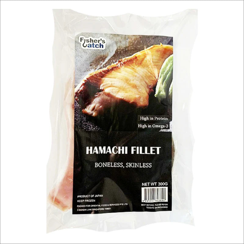 Fisher's Catch Hamachi Fillet 300G - Frozen