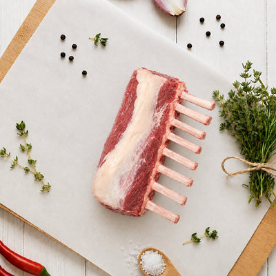 Frenched Lamb Rack 650g - Frozen