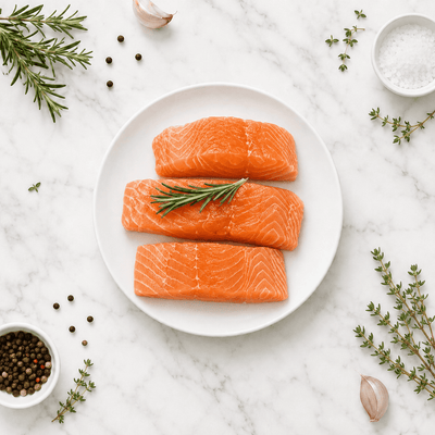 Fresh Salmon Portion 200g - Chilled