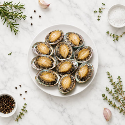 Half Shell Abalone (Large Size) 500g - Frozen