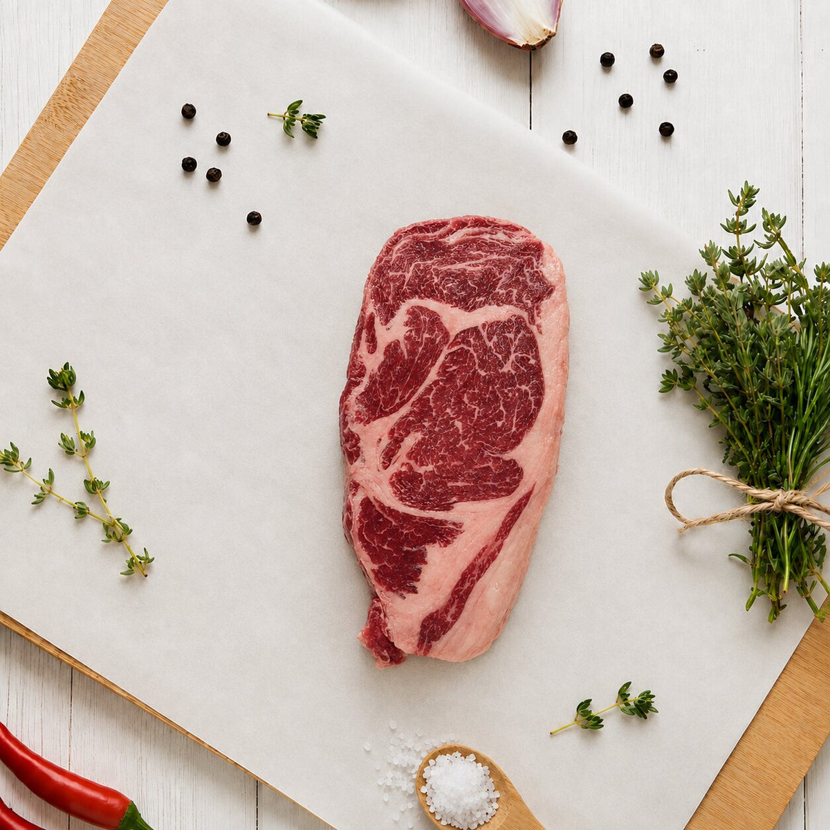 Heritage Harvest US Angus Beef Striploin 300g - Frozen