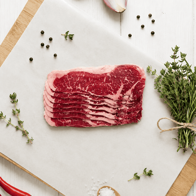 Heritage Harvest USA Beef Ribeye Shabu 2mm,200g- Frozen