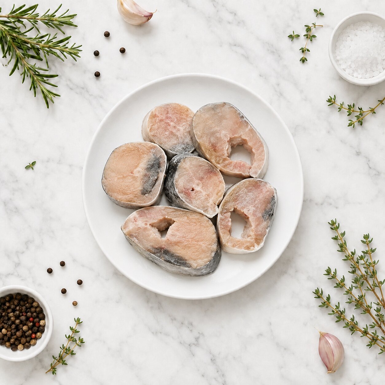 Okeanoss Grey Mullet Steak 1kg - Frozen