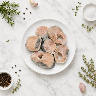 Okeanoss Grey Mullet Steak 1kg - Frozen