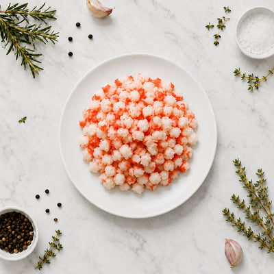 Okeanoss Imitation Minced Crab Bite 1kg - Frozen