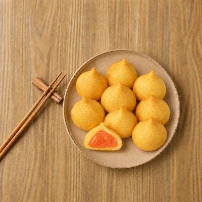 Oriental Delight Egg Yolk Stuffed Golden Ball 198g - Frozen