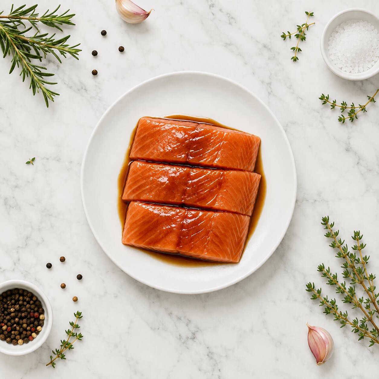 Oriental Delight Salmon Teriyaki 500g - Frozen