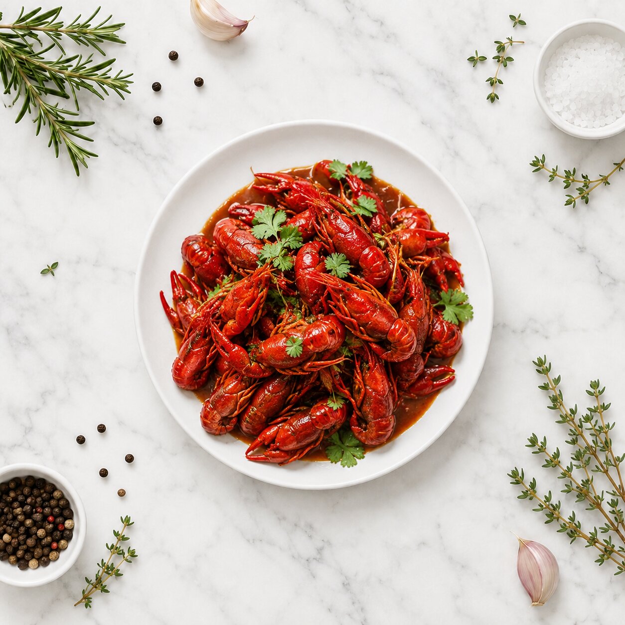 Oriental Delight Mala Cooked Crawfish Baby Lobster 750g - Frozen