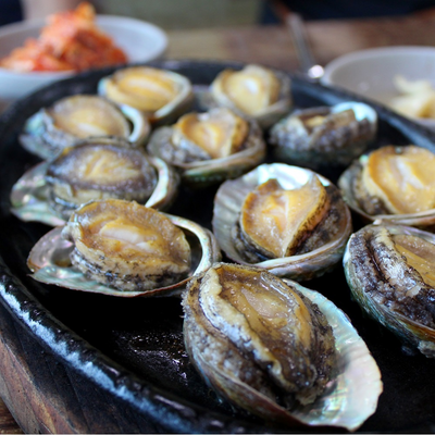 Half Shell Abalone (Large Size) 500g - Frozen
