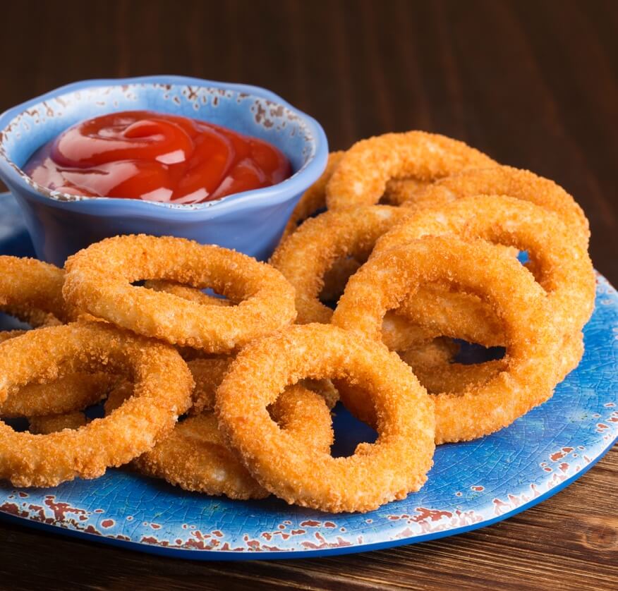 McCain Breaded Onion Rings 1kg - Frozen