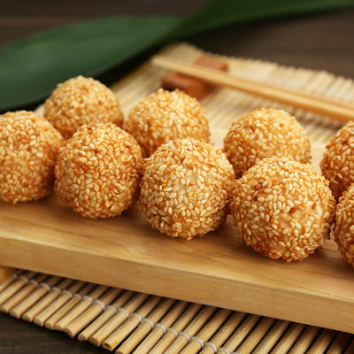 Sesame Rice Ball Red Bean Halal (260g) - Frozen