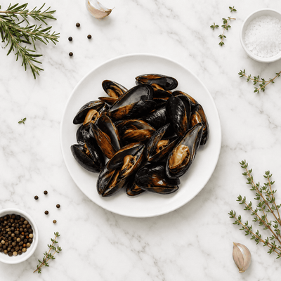 Pier 33 Whole Shell Black Mussel 454g - Frozen