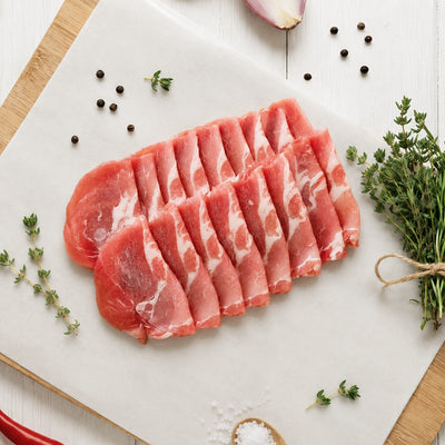 Porkolicious Iberico Pork Collar Shabu 2mm, 200g - Frozen