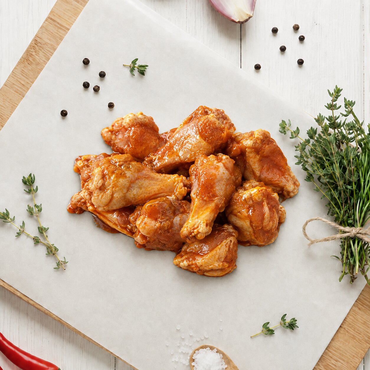 Royal Delight Roasted Wing Stick 1kg - Frozen