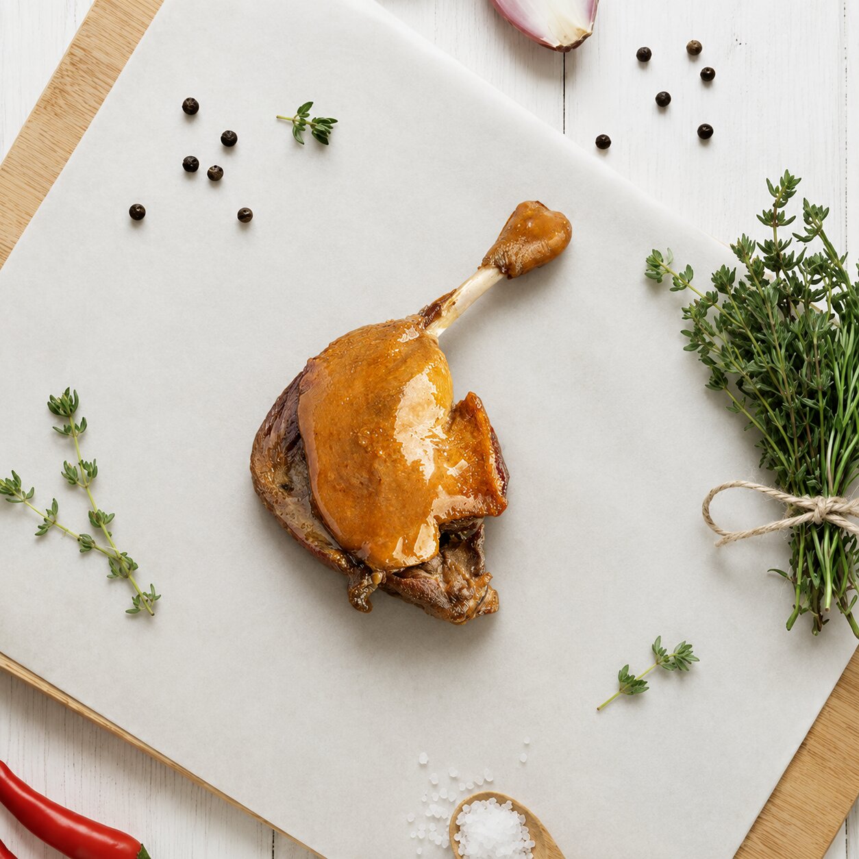 Royal Delights Cooked Duck Leg Confit 200g - Frozen
