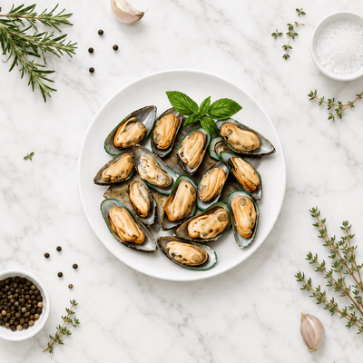 Sanford New Zealand Wild Caught Greenshell Mussel 907g - Frozen