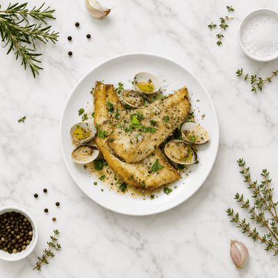 Sea Bream Portion 300g - Frozen