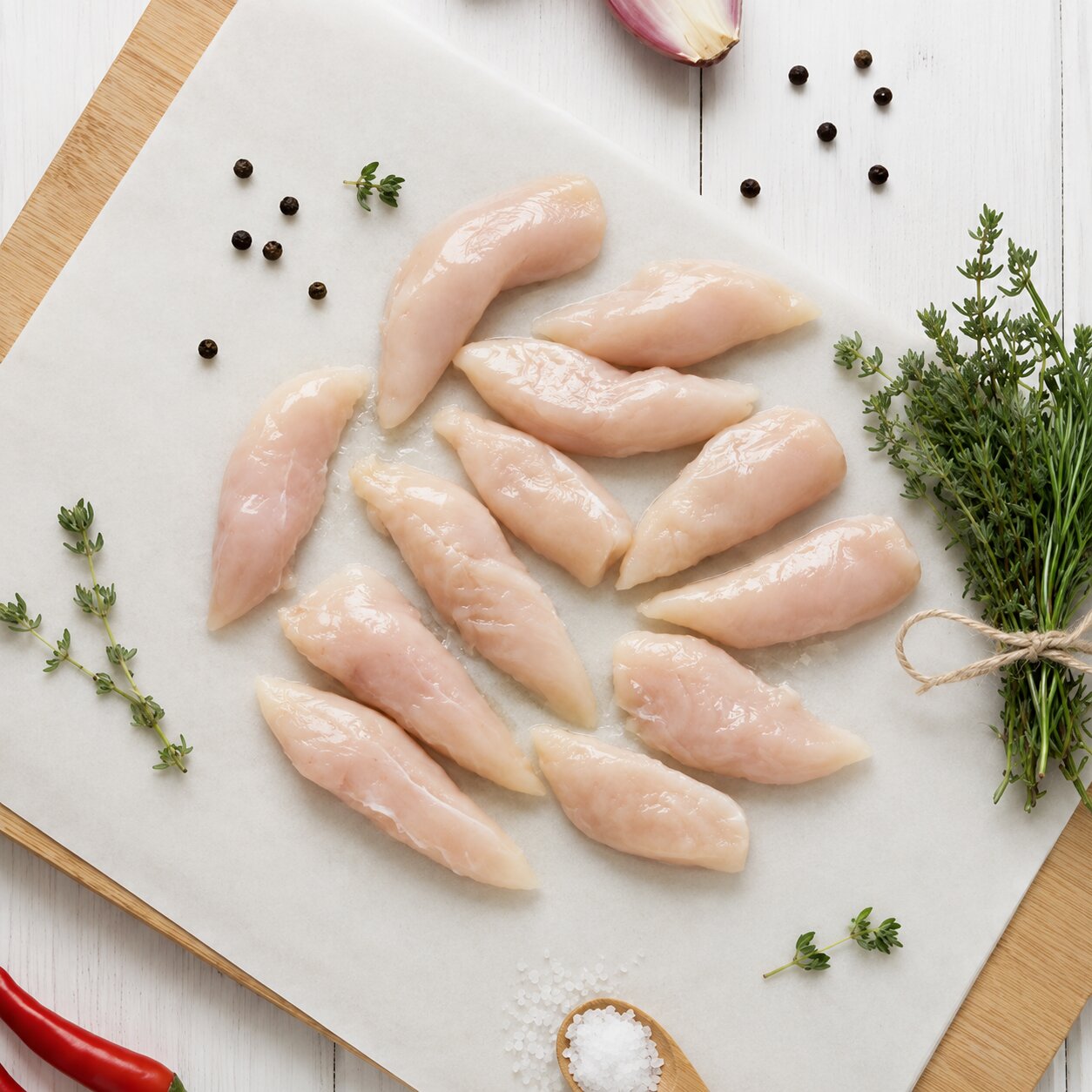 Seara Chicken Inner Fillet Meat 2kg - Frozen