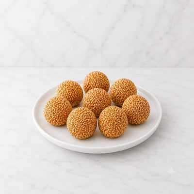 Sesame Rice Ball Red Bean Halal (260g) - Frozen