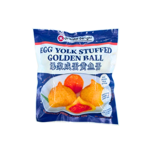 Oriental Delight Egg Yolk Stuffed Golden Ball 198G - Frozen