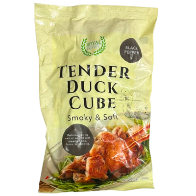 Royal Delights Black Pepper Tender Duck Cube 500G - Frozen