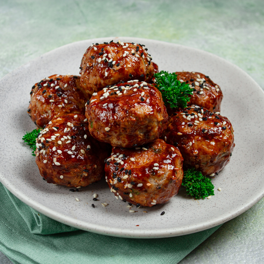 Royal Delights Tsukune Chicken Teriyaki Meatball 800G - Frozen