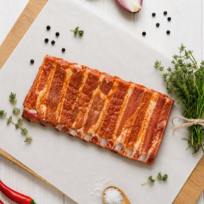 Spicy BBQ Pork Back Ribs 700g - Frozen