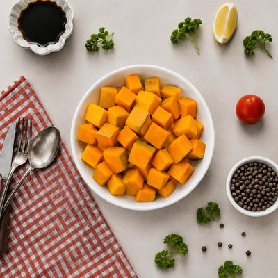 Sunny Farm Pumpkin Diced 1kg - Frozen
