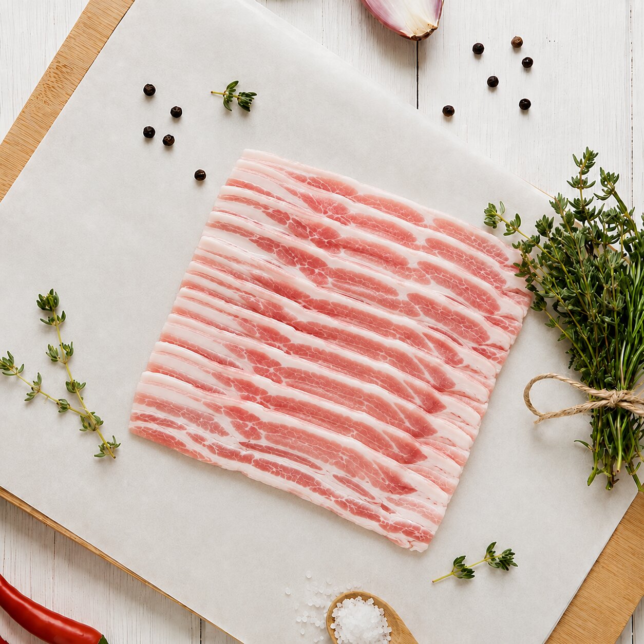 SuperPork Pork Belly Shabu Shabu 400g - Frozen