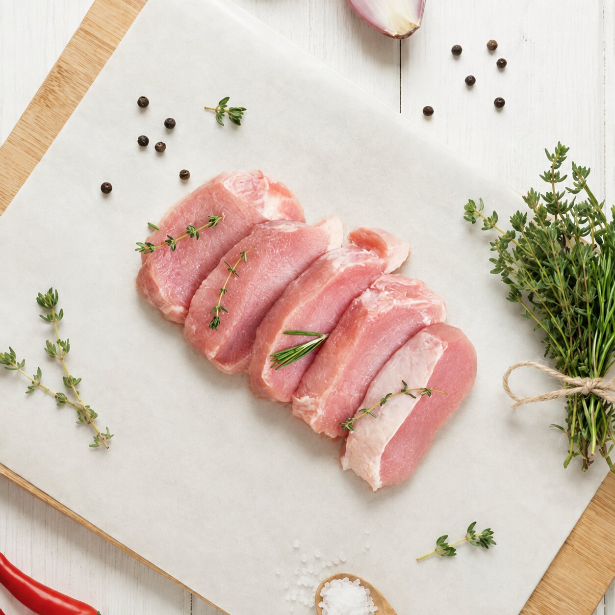 Superpork Pork Chop Meat 500g - Frozen