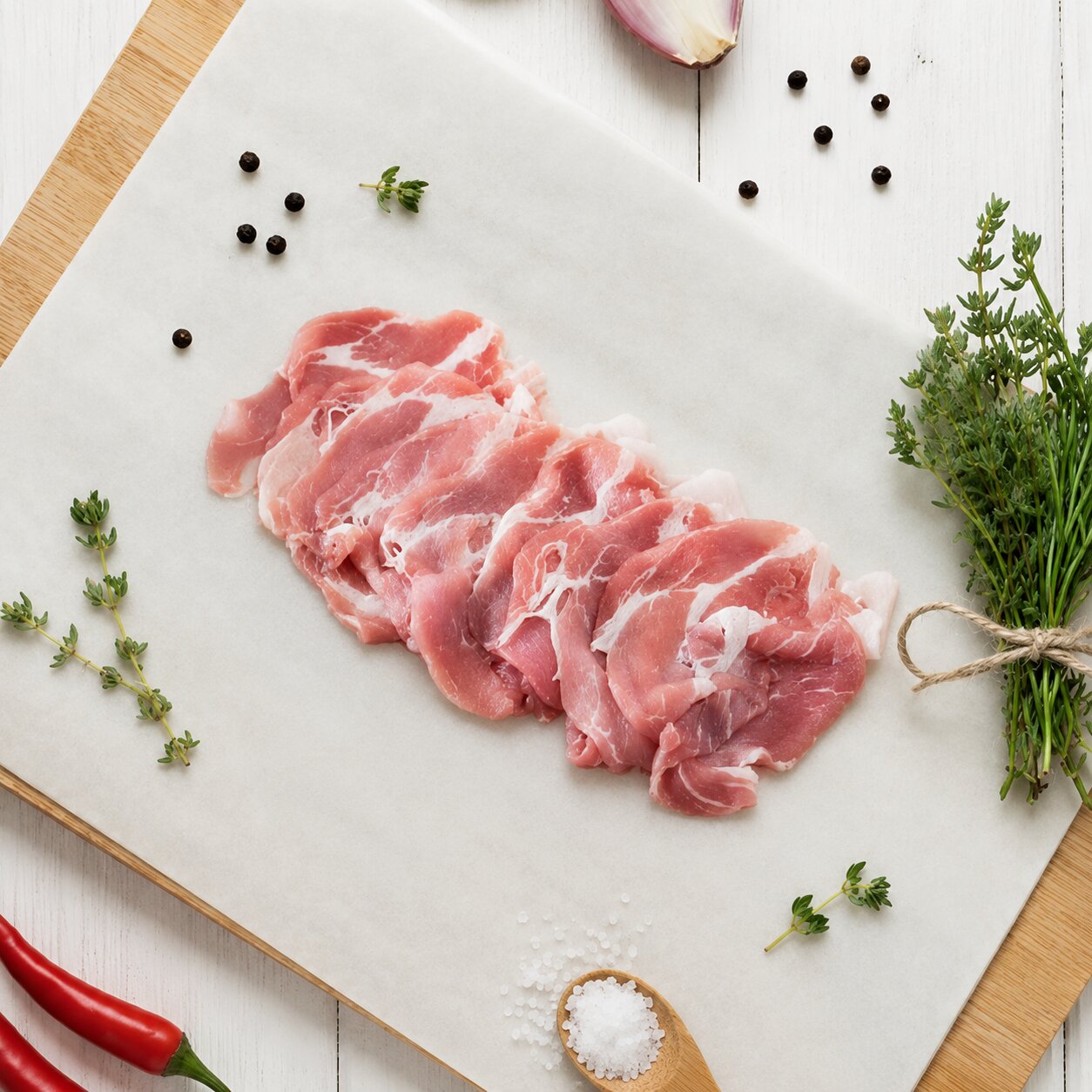 Superpork Pork Slice Stir Fry 500g - Frozen