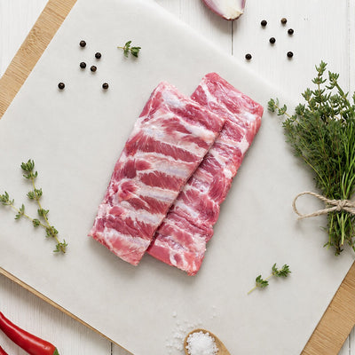 SuperPork Pork Spare Ribs Slab 900g - Frozen