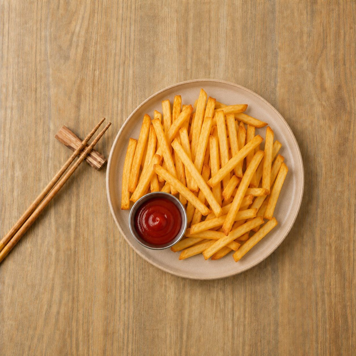 Surecrisp Straight Cut Fries S/On 3/8" 2.2kg - Frozen