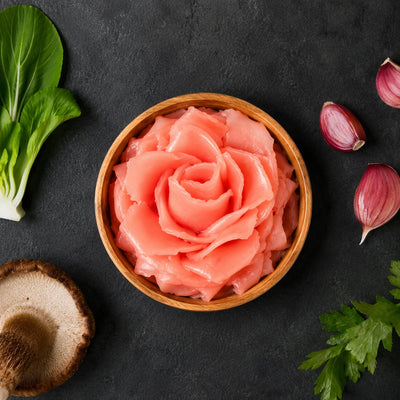 Sushi Ginger (Pink) 1kg - Dry