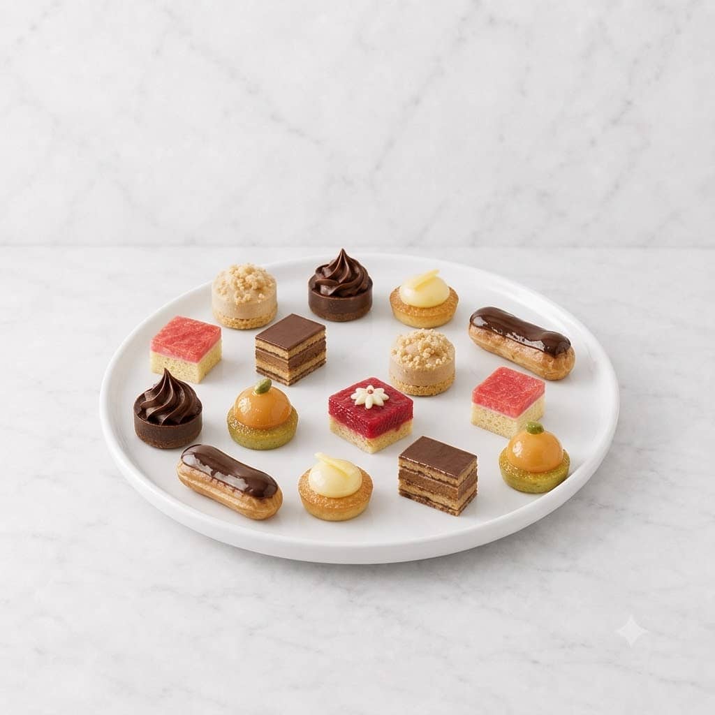 Traditional Petit Four Assortment 14g X 48 pcs (8 Flavors) - Frozen