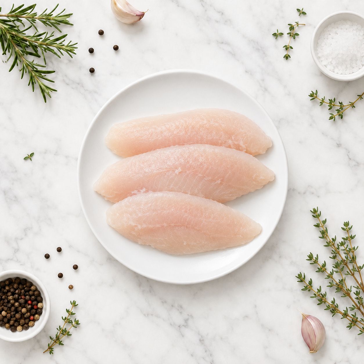 Twinfish Sutchi Fillet 1kg - Frozen