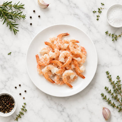 Twinfish Raw Shrimp Meat/Prawn Meat Tail On 500g - Frozen
