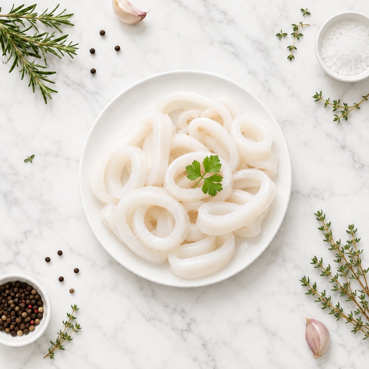 Twinfish Squid Ring 500g - Frozen