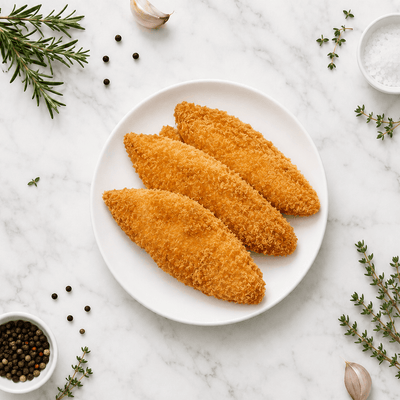 Twinfish Breaded Fish Fillet 1kg - Frozen