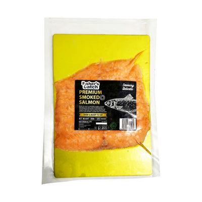 Fisher's Catch Premium Smoked Salmon (Pre-Sliced) 100G - Frozen