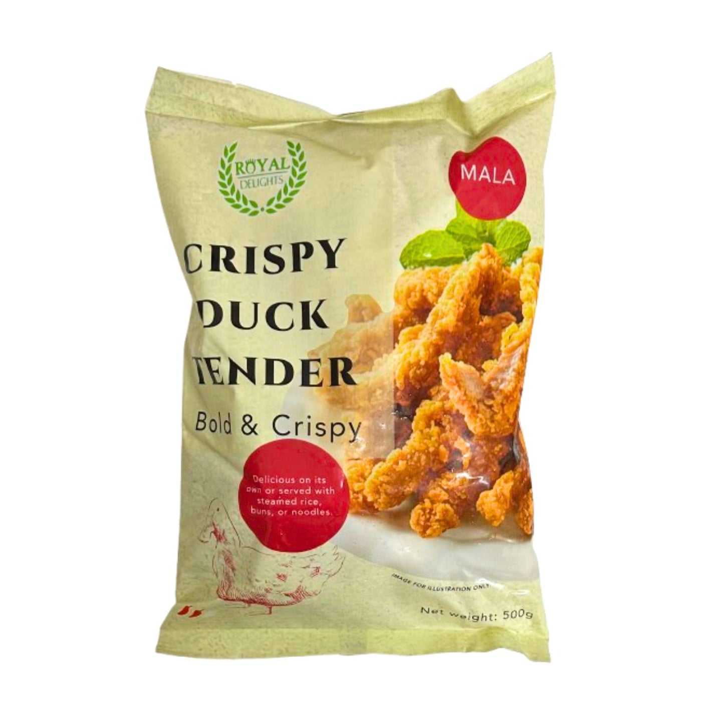 Royal Delights Mala Crispy Duck Tender | Salt & Pepper Crispy Duck Tender - Frozen