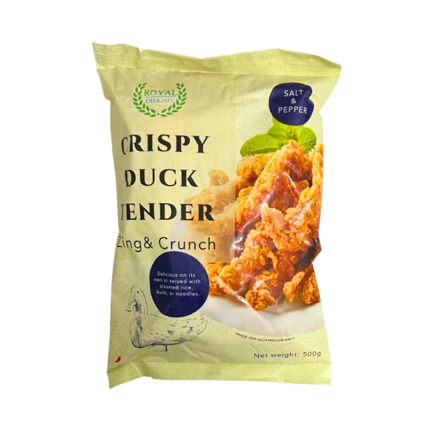 Royal Delights Mala Crispy Duck Tender | Salt & Pepper Crispy Duck Tender - Frozen