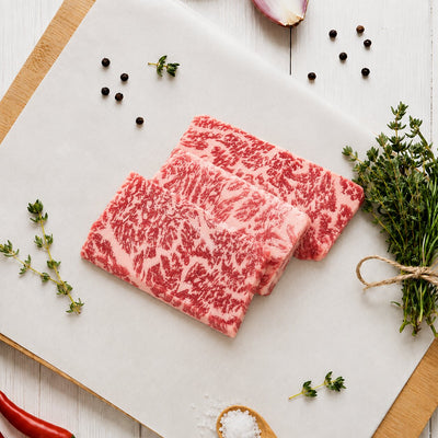 Wagyu Karubi Yakiniku 4mm, 200g - Frozen
