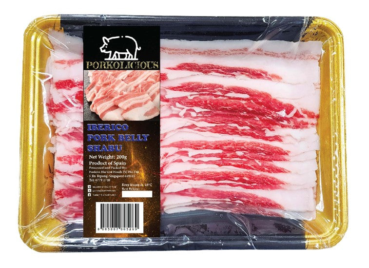 Porkolicious Iberico Pork Belly Shabu 2mm - 200g