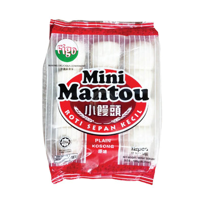 Figo Mantou | Bun 12s 180g - Frozen