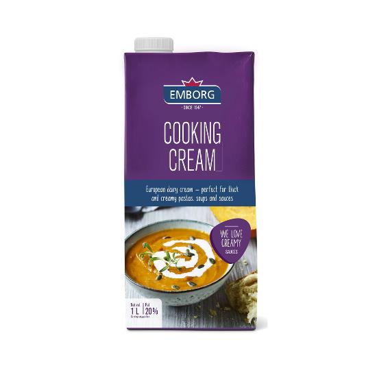 Emborg Halal Cooking Cream 1L - Chilled