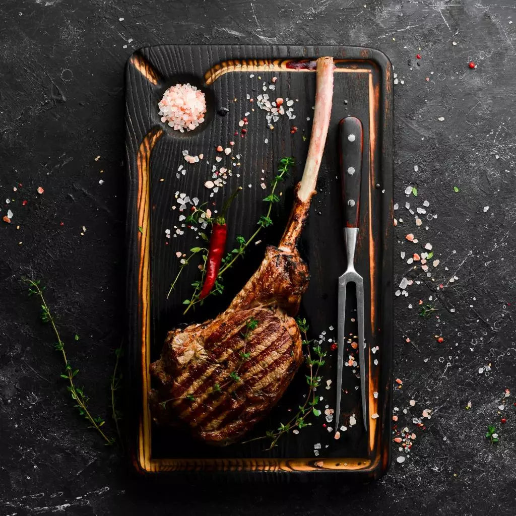 Angus USA Beef Tomahawk Single Rib 1.6kg - Frozen – Pickme Grocer SG