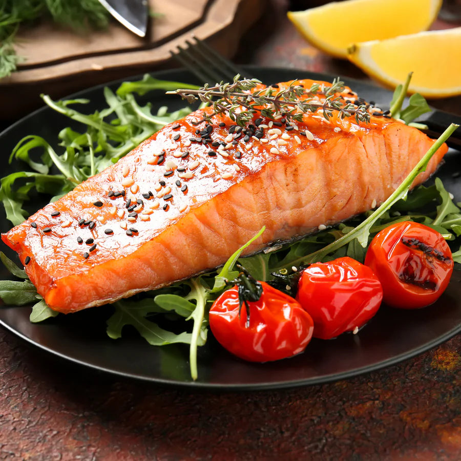 Fisher's Catch Norwegian Salmon Portion (Fine Steak Cut) 500G - Frozen