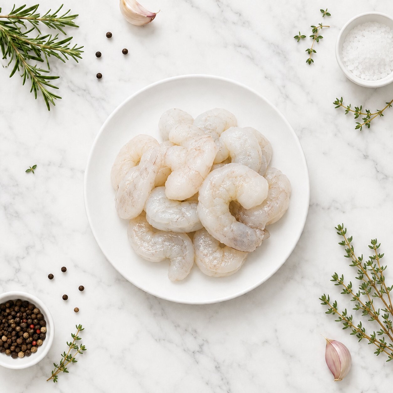 Twinfish Raw Shrimp Meat/Prawn Meat 500g - Frozen